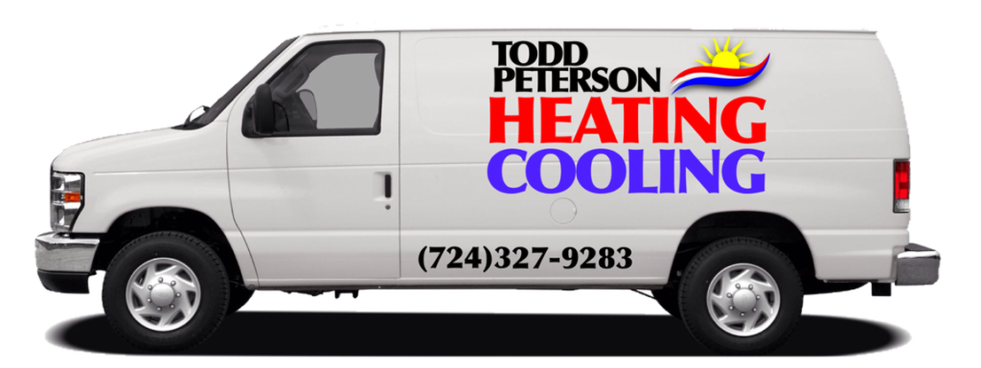 Todd Peterson Heating & Cooling Inc. van
